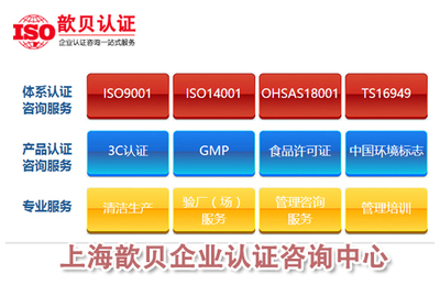 上海iso9001认证申请入口